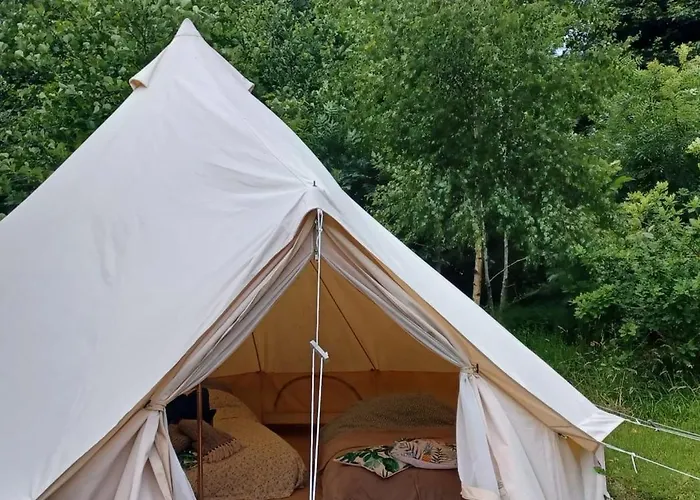 Little Wood Bell Tent Campo de lujo *